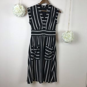 Vince Camuto Vertical stripes Dress